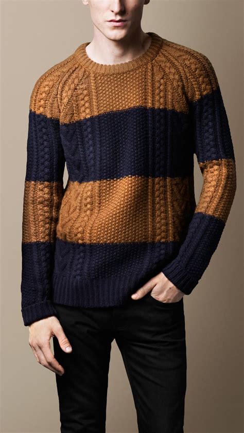 burberry house check sweater|Men’s Luxury Knitwear .